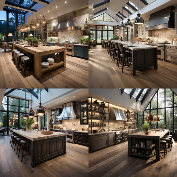 Maintaining consistency in kitchen styles