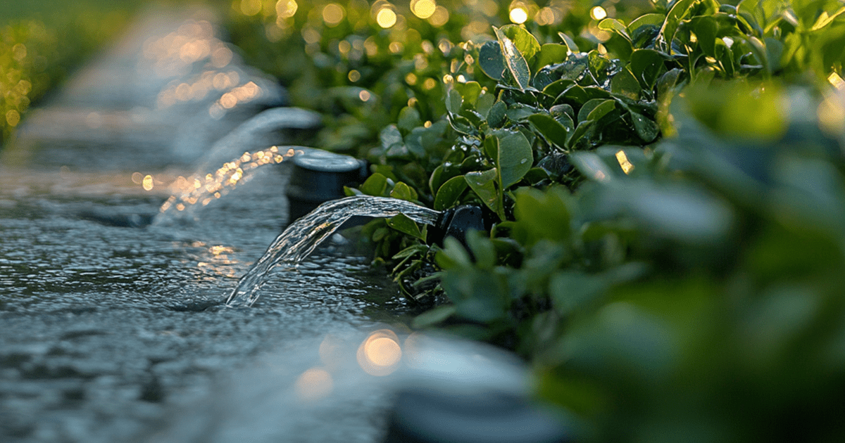 smart irrigation system to make maintenance easier and more efficient
