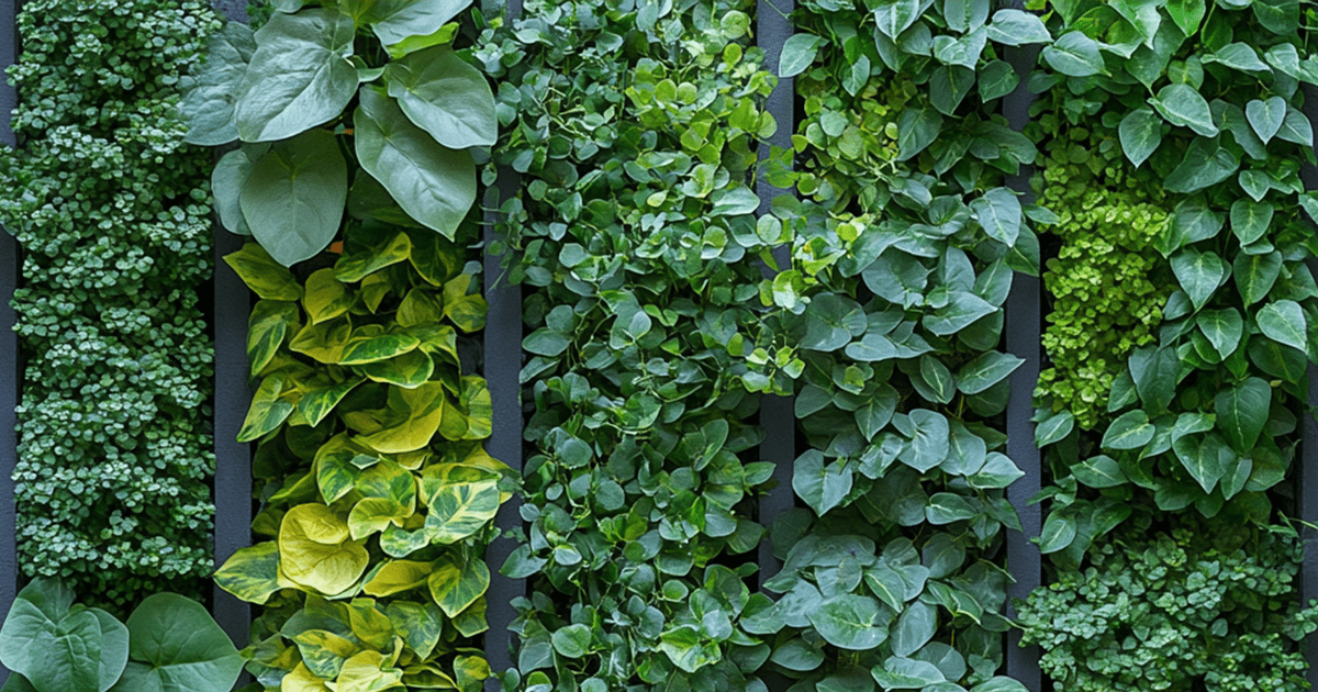plants that grow vertically are great for filling in gaps