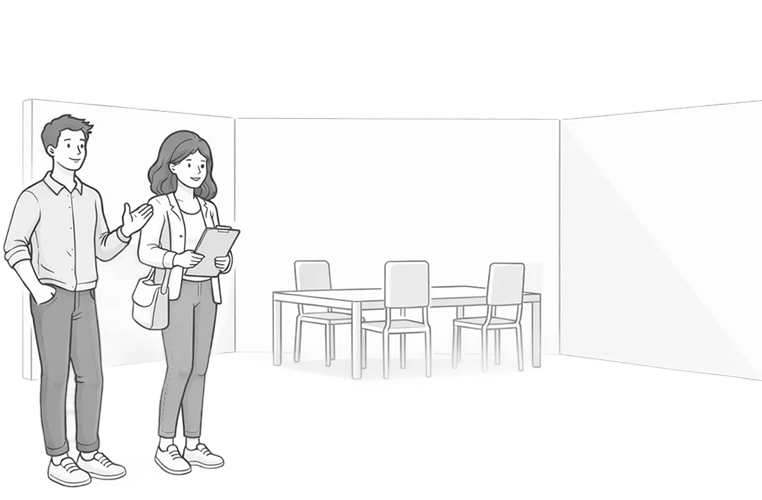 Use our In studio furniture